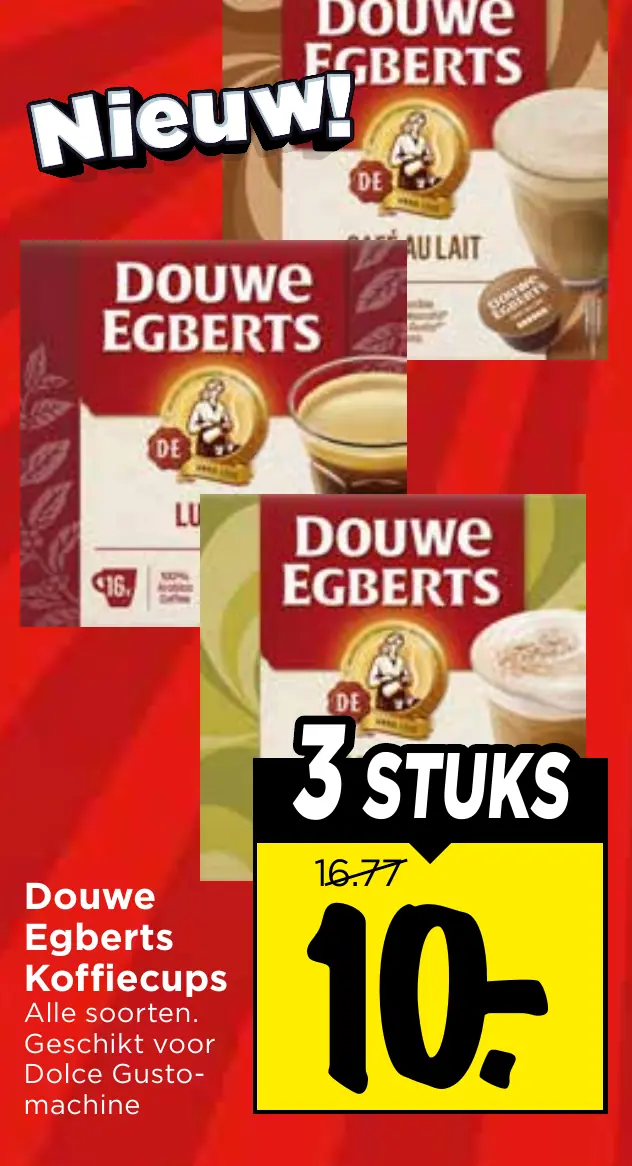 Douwe Egberts koffiecups
