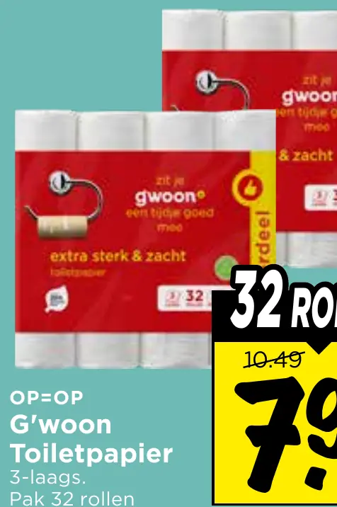 toiletpapier 3-laags