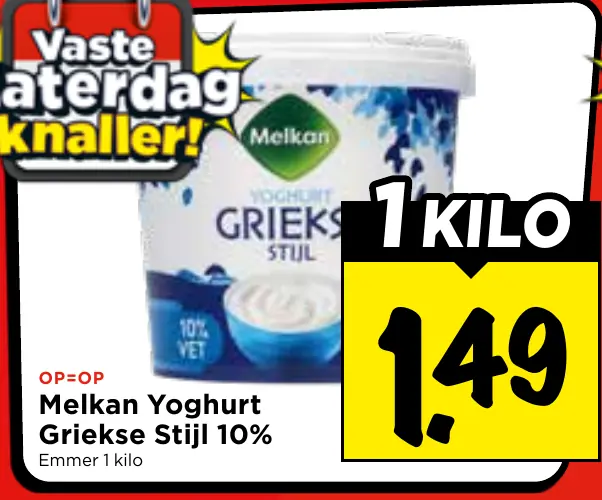 melkan yoghurt griekse stijl 10%