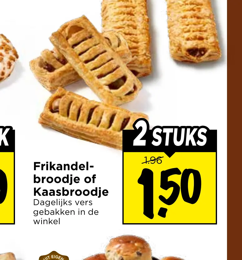 frikandelbroodje of kaasbroodje