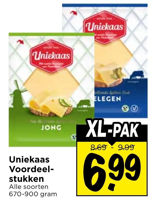uniekaas voordeelstukken