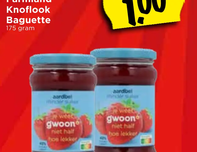 aardbeienjam minder suiker