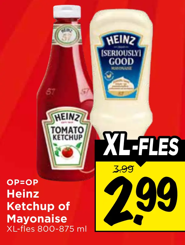 Heinz ketchup of mayonaise
