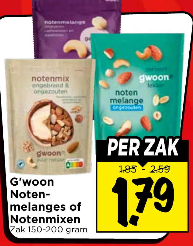 notenmelanges of notenmixen