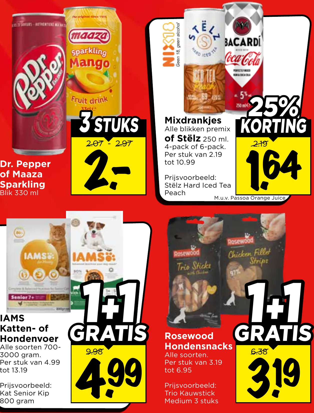 IAMS katten- of hondenvoer