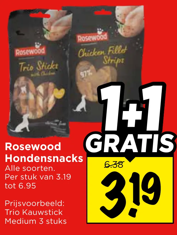 Rosewood hondensnacks