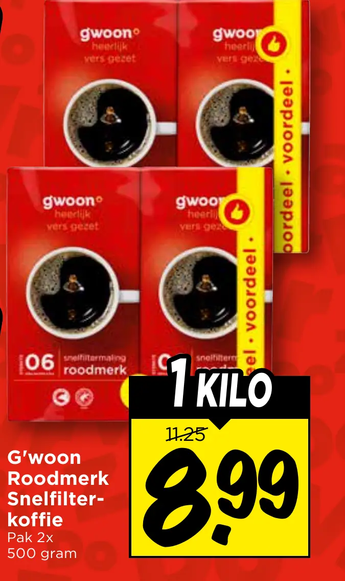 roodmerk snelfilterkoffie