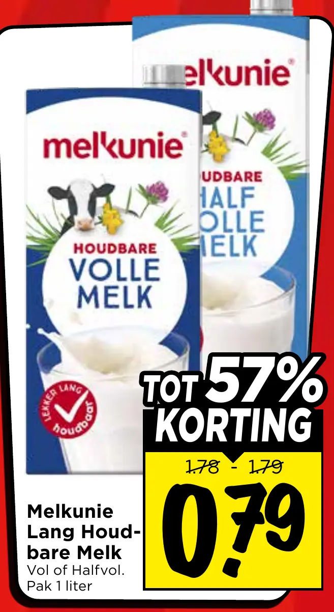Melkunie lang houdbare melk