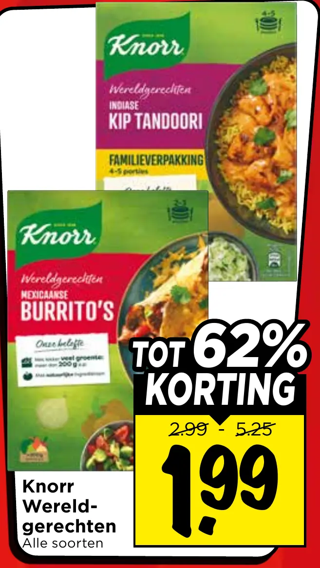 wereldgerechten — 62% korting