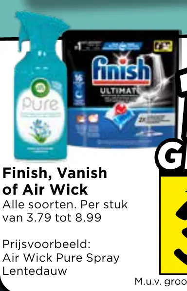 Finish vanish of air wick