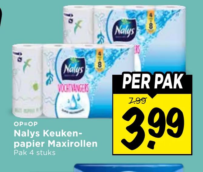 nalys keukenpapier maxirollen