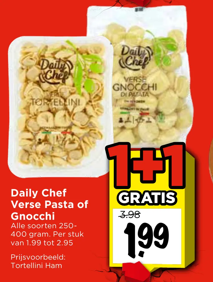 Daily Chef verse pasta of gnocchi