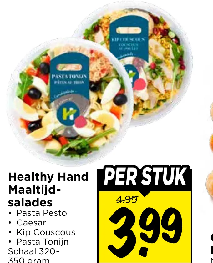 Healthy Hand maaltijdsalades