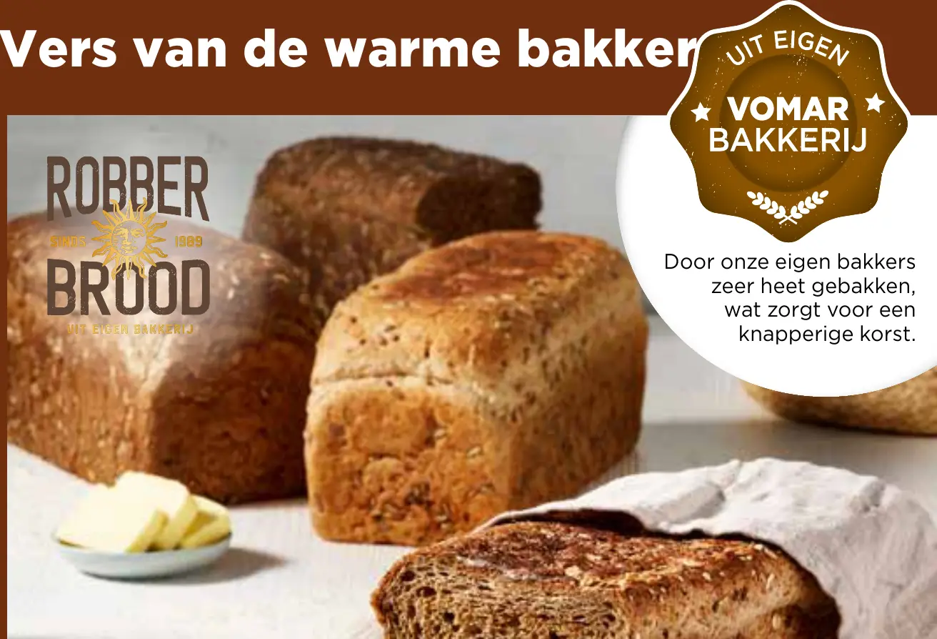 robberbrood heel gesneden