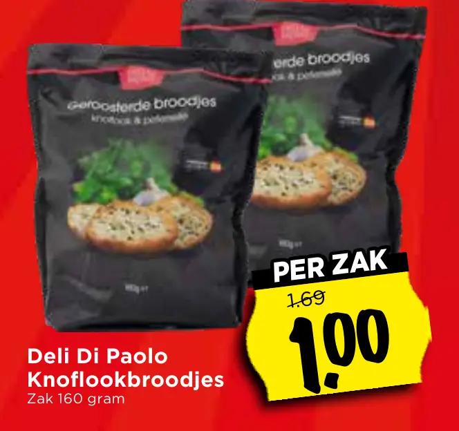 Deli Di Paolo knoflookbroodjes