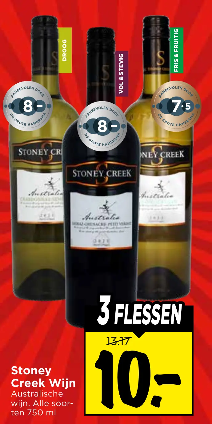 stoney creek wijn