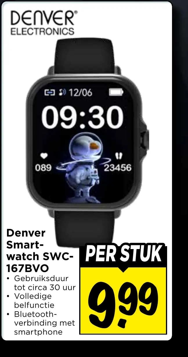 Denver smartwatch SWC167BVO