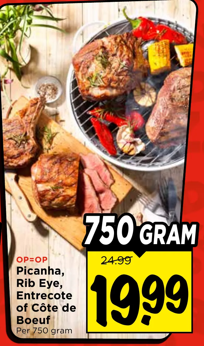 picanha, rib eye, entrecote of côte de boeuf