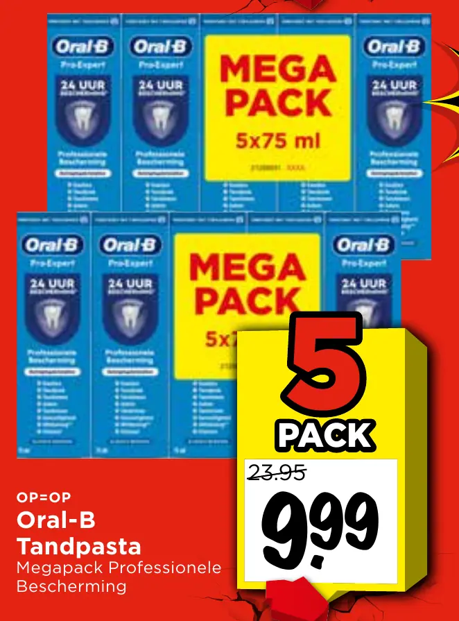 Oral-B tandpasta megapack professionele bescherming