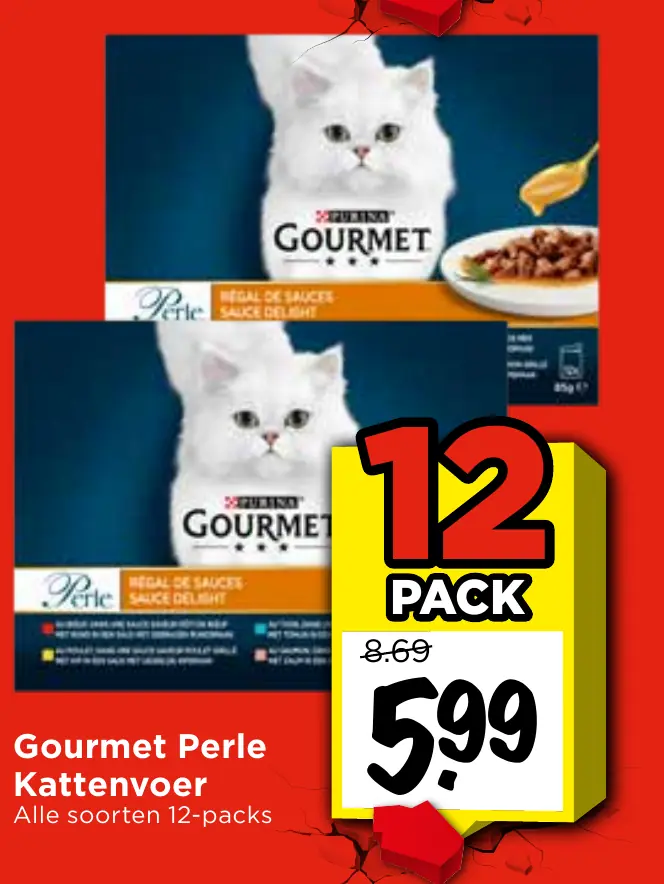 Gourmet perle kattenvoer