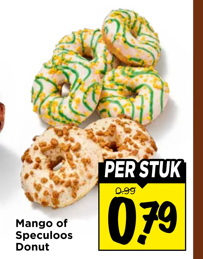 mango of speculoos donut