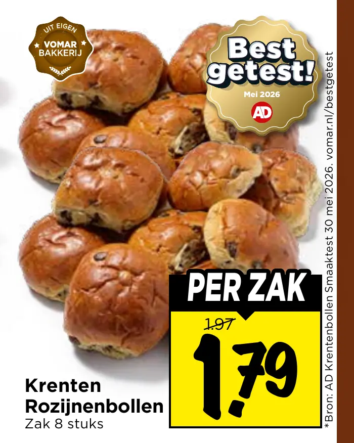 krenten rozijnenbollen