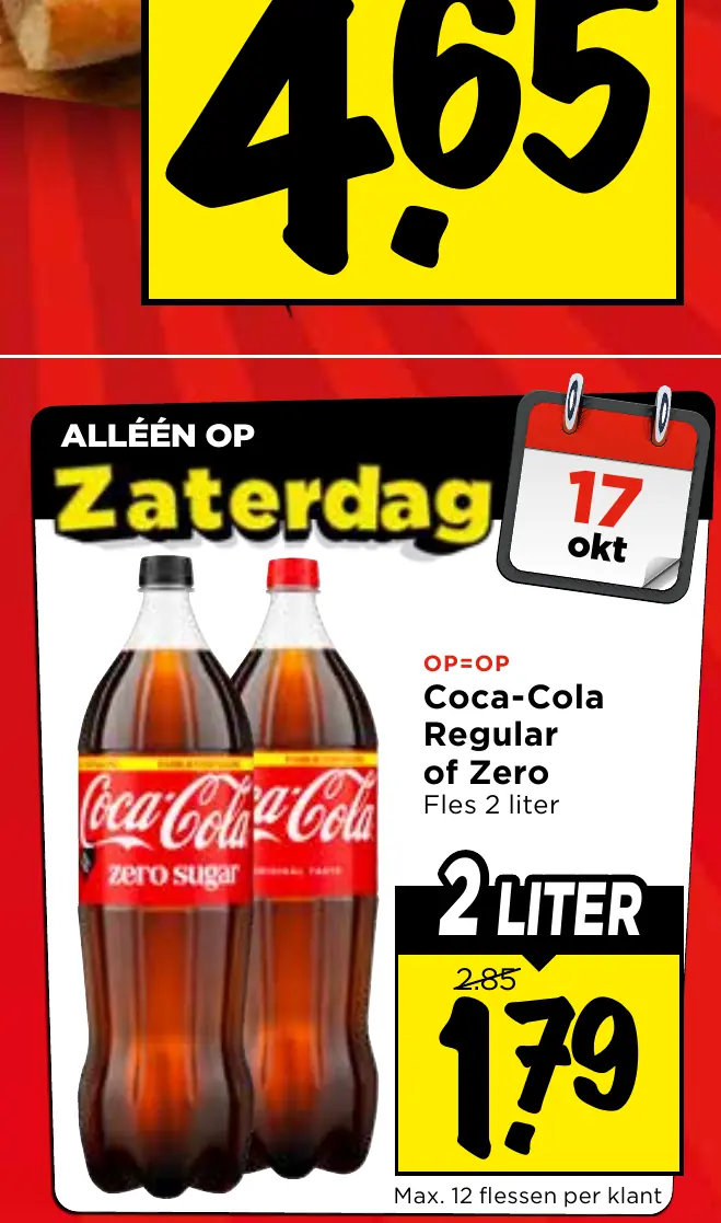 Coca-Cola regular of zero