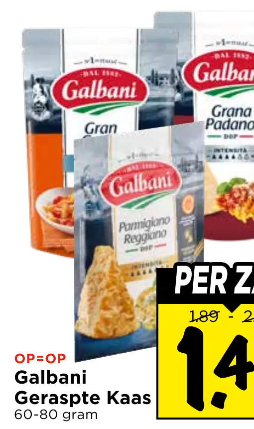 Galbani geraspte kaas
