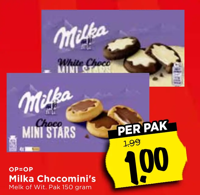 Milka chocomini's