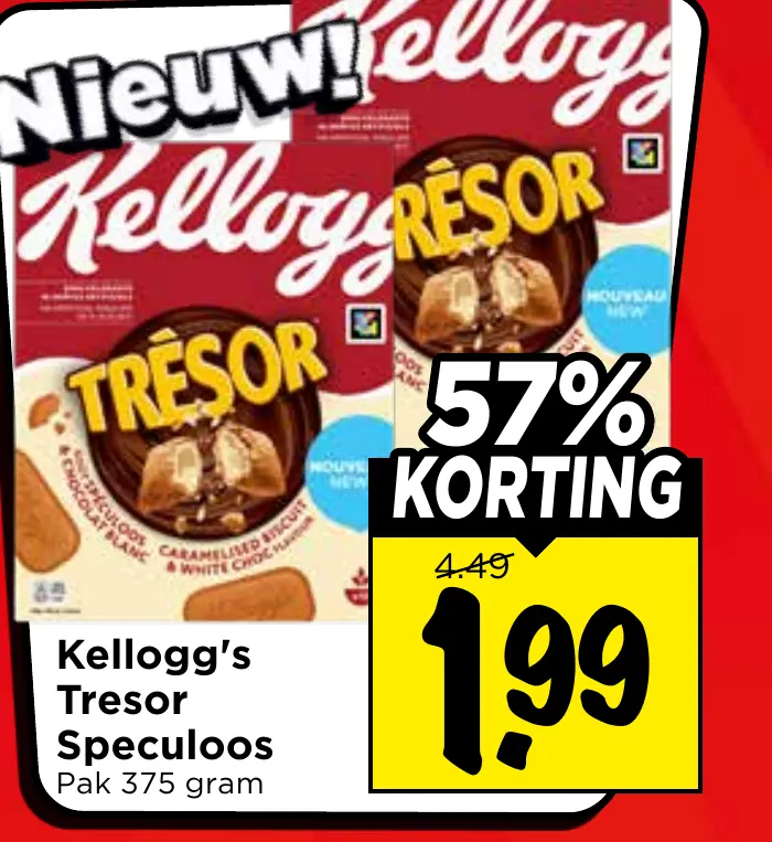 Kellogg's tresor speculoos