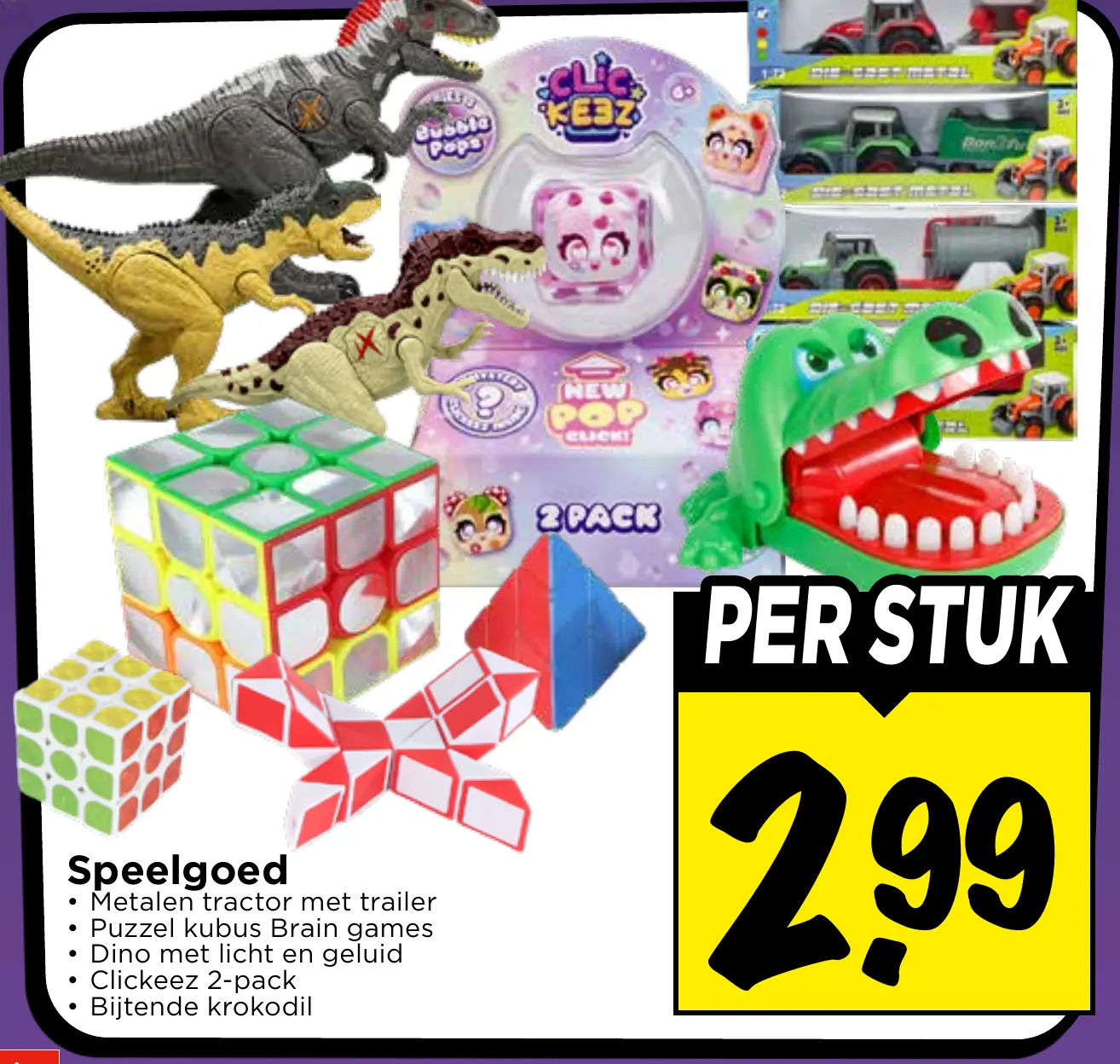 speelgoed assortiment
