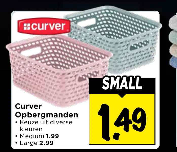 Curver opbergmanden