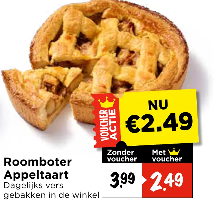 roomboter appeltaart