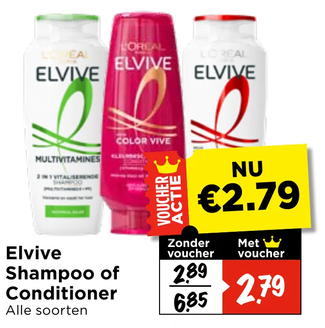 Elvive shampoo of conditioner