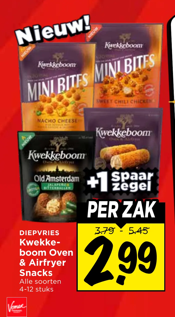 Kwekkeboom oven & airfryer snacks