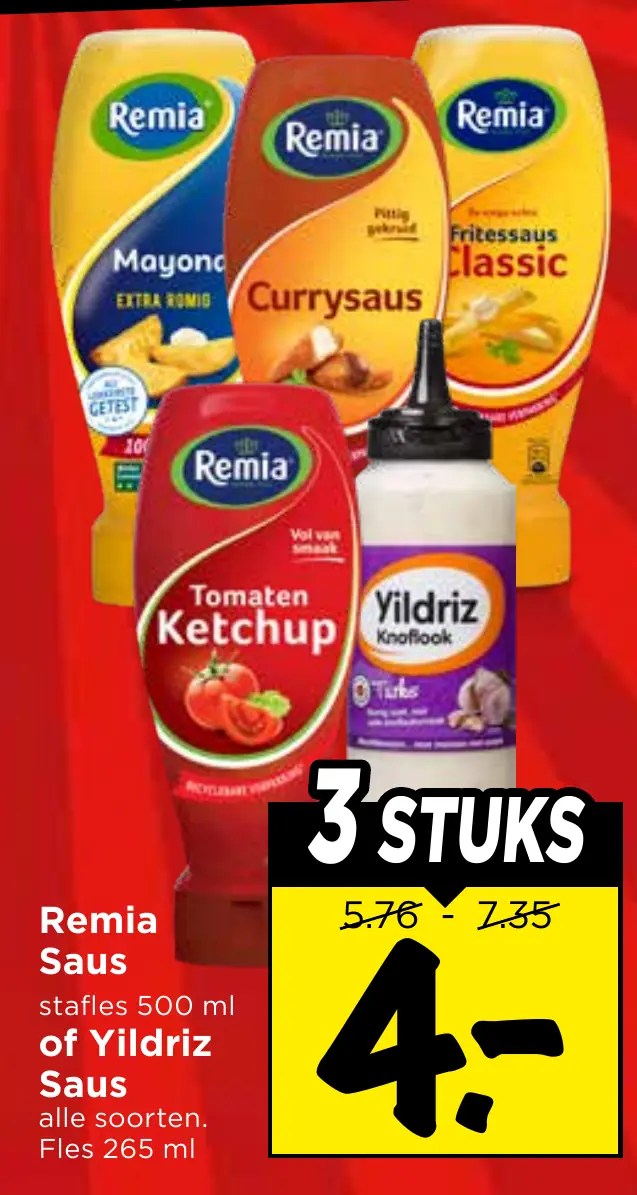 remia saus of yildriz saus