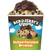 Salted caramel brownie