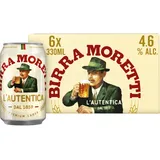 Birra Moretti L'autentica bier