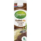 Campina Dubbelvla chocolade vanille smaak