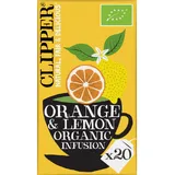 Clipper Orange & lemon organic infusion