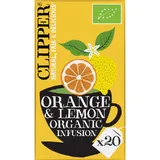 Clipper Orange & lemon organic infusion