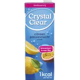 Crystal Clear Citroen- en passievruchtsmaak