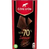 Cote D'Or 70% Pure chocolade reep intense