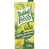 DubbelFrisss 1kcal Witte druiven & citroen