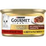 Gourmet Gold cassolettes met rund & kip