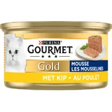 Gold mousse met kip