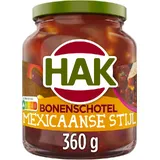 Hak Bonenschotel Mexicaans