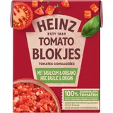 Heinz Tomaten blokjes basilicum & oregano