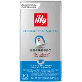 Decaffeinato espresso capsules