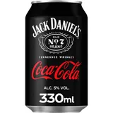 Jack & Coke Jack Daniels Whiskey & coca cola